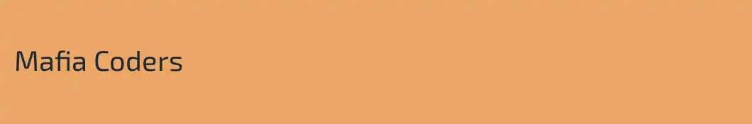 Mafia Coders